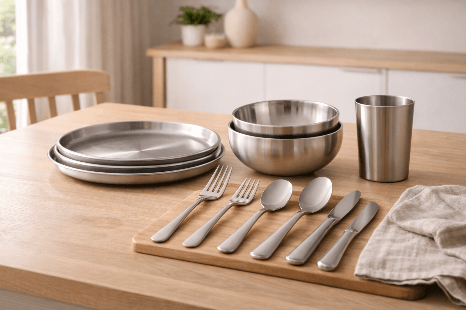 Alat Makan Stainless: Awet, Higienis, dan Selalu Kepakai